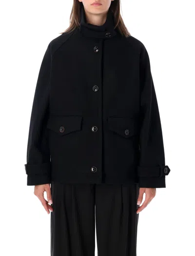 SESSUN SESSUN WOOL BLEND BUTTON-FRONT COAT