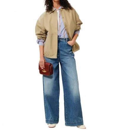 Sessun Worky Jacket In Riverside In Blue