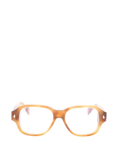 Sestini Eyewear Carlo Iii Glasses In Brown