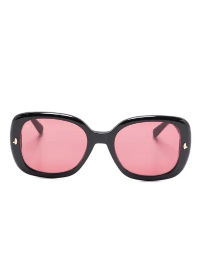 Sestini Eyewear Diciannove Sunglasses In Black