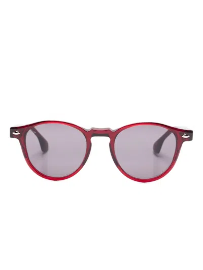 Sestini Eyewear Diciotto Sunglasses In Red