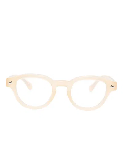 Sestini Eyewear Round-frame Glasses In Neutral