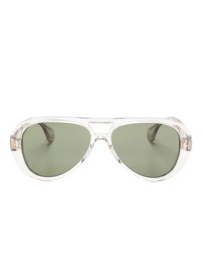 Sestini Eyewear Sedici Sunglasses In Neutral
