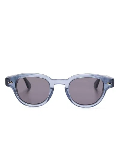Sestini Eyewear Seimezzo Sonnenbrille In Blue