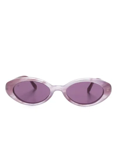 Sestini Eyewear Tredici Sunglasses In Purple