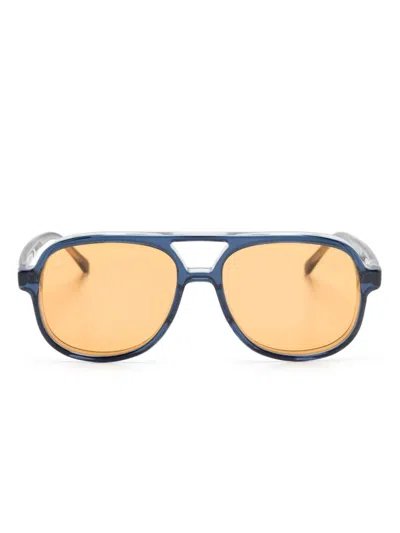 Sestini Eyewear Undici Sunglasses In Black