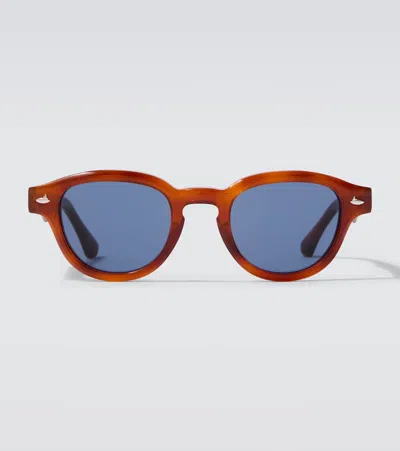 Sestini Round Sunglasses In Brown