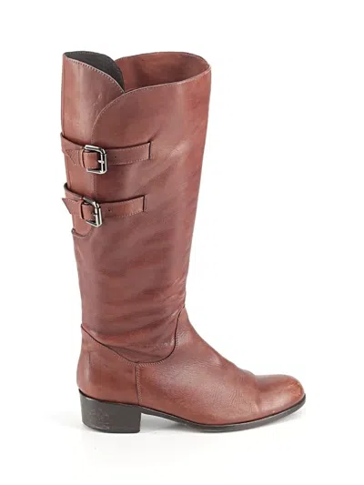 Pre-owned Sesto Meucci Boots In Brown