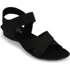 Sesto Meucci Euna Wedge Sandal In Black