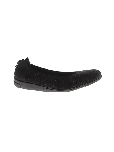 Pre-owned Sesto Meucci Flats In Black