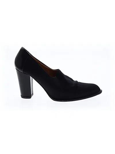 Pre-owned Sesto Meucci Heels In Black