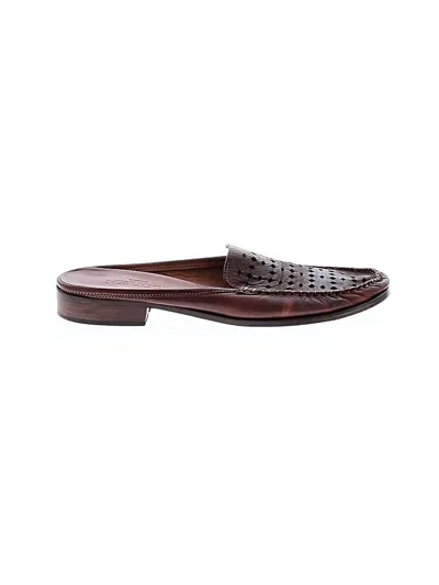 Pre-owned Sesto Meucci Mule/clog In Brown