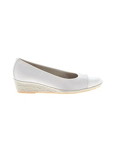 Pre-owned Sesto Meucci Wedges In White
