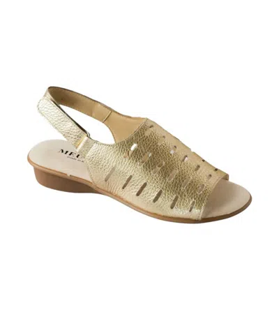 Sesto Meucci Women's Elaine Flat Sandal In Gold
