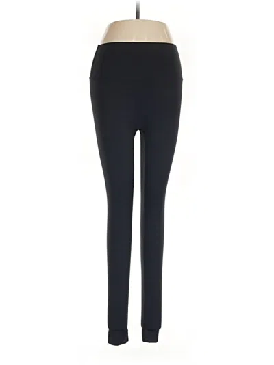 Pre-owned Set Active Active Pants In Black