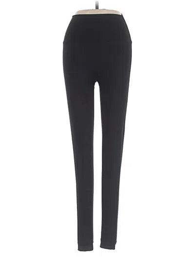 Pre-owned Set Active Active Pants In Black