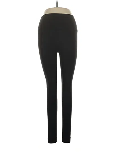 Pre-owned Set Active Active Pants In Black