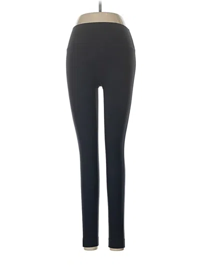 Pre-owned Set Active Active Pants In Black