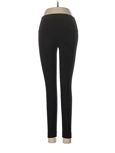 Pre-owned Set Active Active Pants In Black