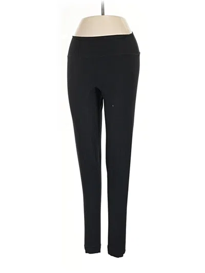 Pre-owned Set Active Active Pants In Black