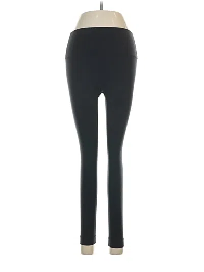 Pre-owned Set Active Active Pants In Black