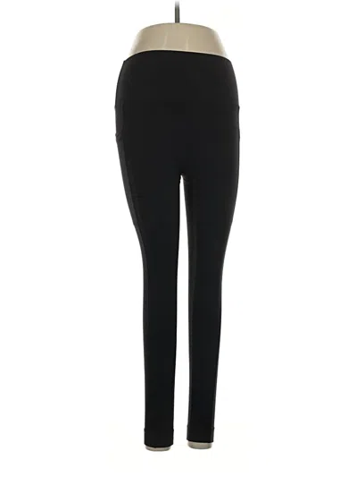 Pre-owned Set Active Active Pants In Black