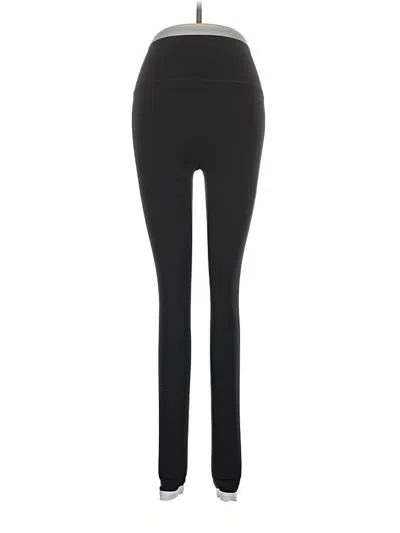 Pre-owned Set Active Active Pants In Black