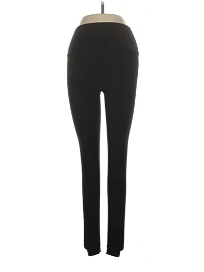 Pre-owned Set Active Active Pants In Black