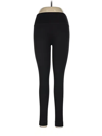 Pre-owned Set Active Active Pants In Black