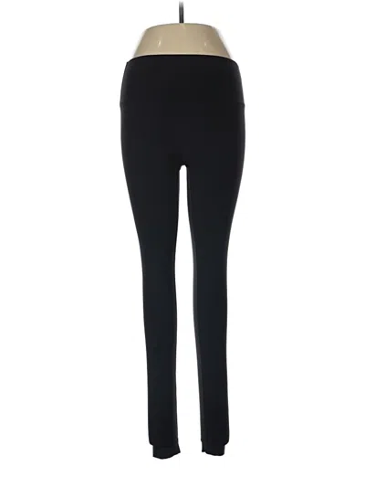 Pre-owned Set Active Active Pants In Black