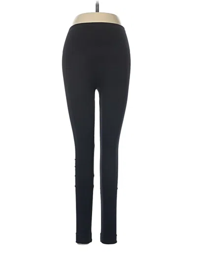 Pre-owned Set Active Active Pants In Black