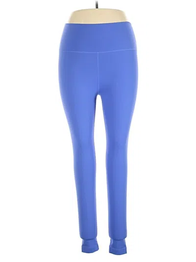 Pre-owned Set Active Active Pants In Blue