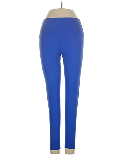 Pre-owned Set Active Active Pants In Blue