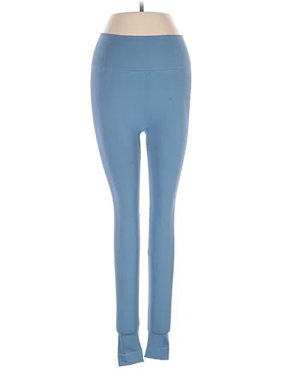 Pre-owned Set Active Active Pants In Blue
