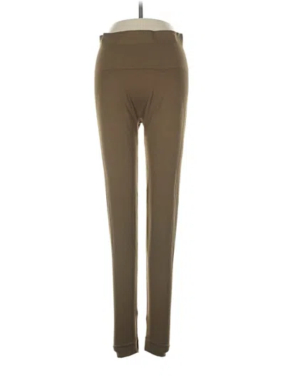 Pre-owned Set Active Active Pants In Brown