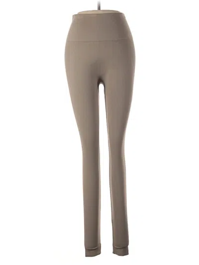 Pre-owned Set Active Active Pants In Brown