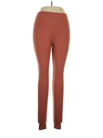 Pre-owned Set Active Active Pants In Brown