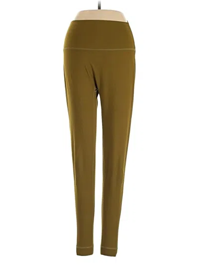 Pre-owned Set Active Active Pants In Green