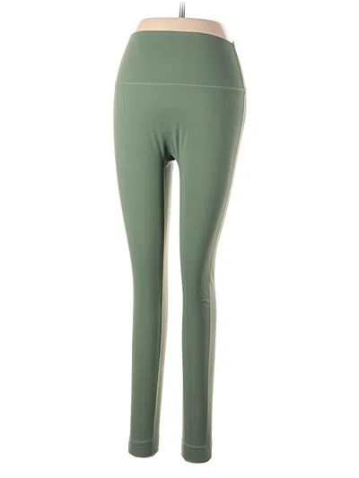 Pre-owned Set Active Active Pants In Green