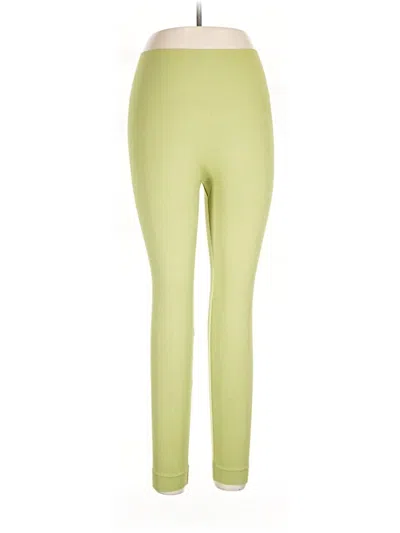 Pre-owned Set Active Active Pants In Green