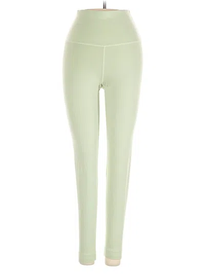 Pre-owned Set Active Active Pants In Green