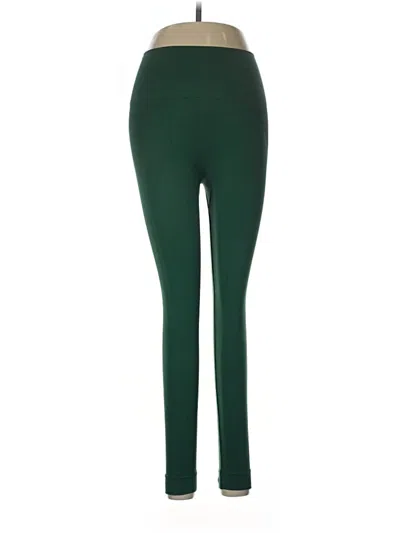 Pre-owned Set Active Active Pants In Green