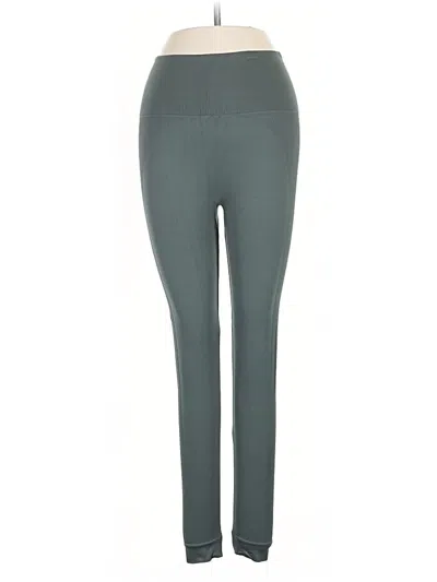 Pre-owned Set Active Active Pants In Green