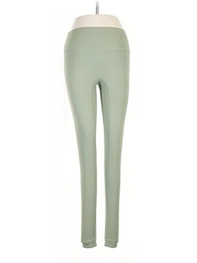 Pre-owned Set Active Active Pants In Green