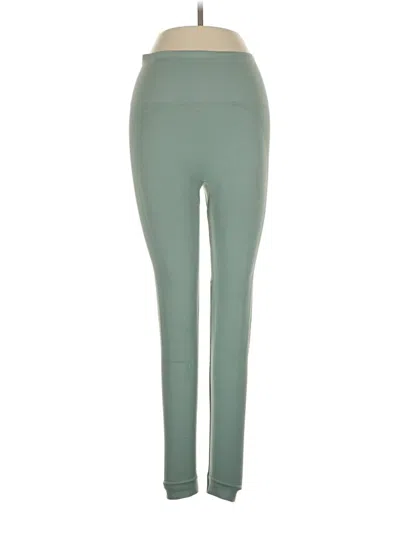 Pre-owned Set Active Active Pants In Green