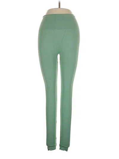 Pre-owned Set Active Active Pants In Green