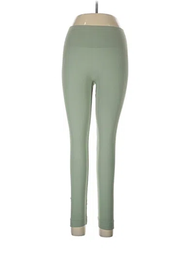 Pre-owned Set Active Active Pants In Green