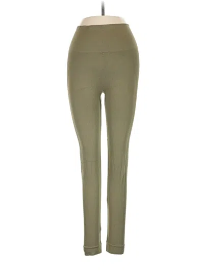 Pre-owned Set Active Active Pants In Green