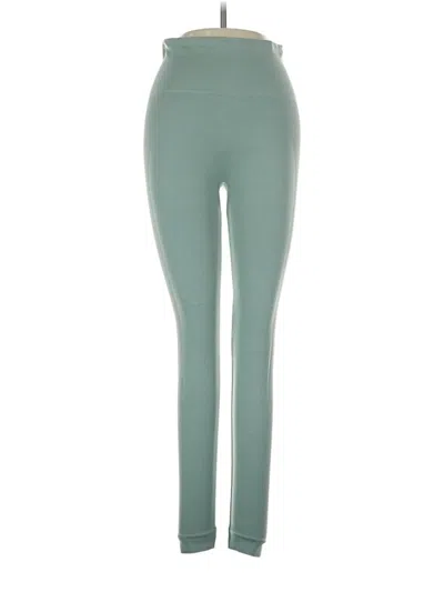 Pre-owned Set Active Active Pants In Green