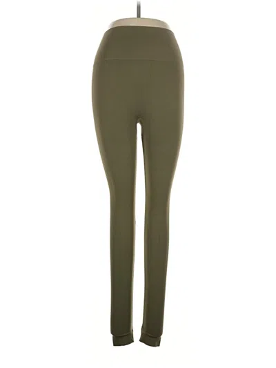 Pre-owned Set Active Active Pants In Green